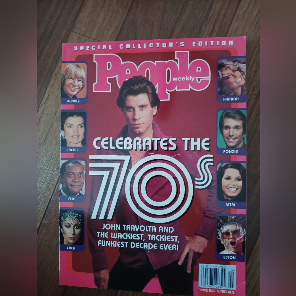 SPECIAL COLLECTORS EDITION PEOPLE WEEKLY CELEBRATES THE 70'S ALL PAGES IN MINT C